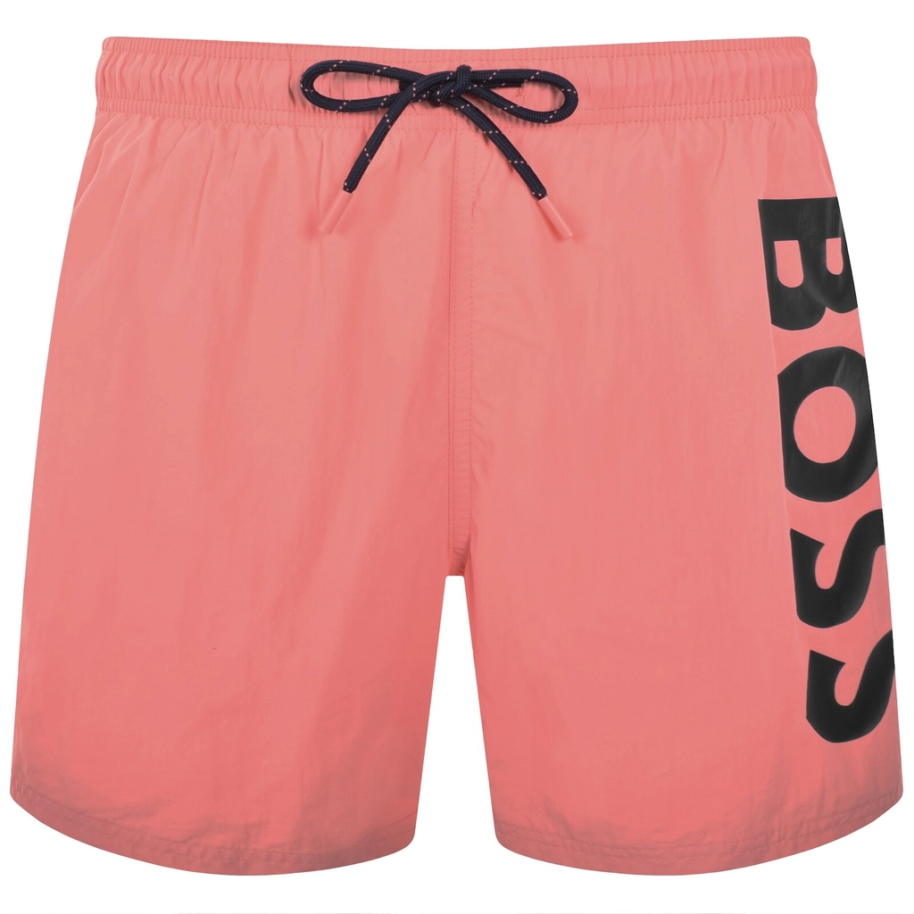 Hugo Boss BOSS Octopus Swim Shorts Pink